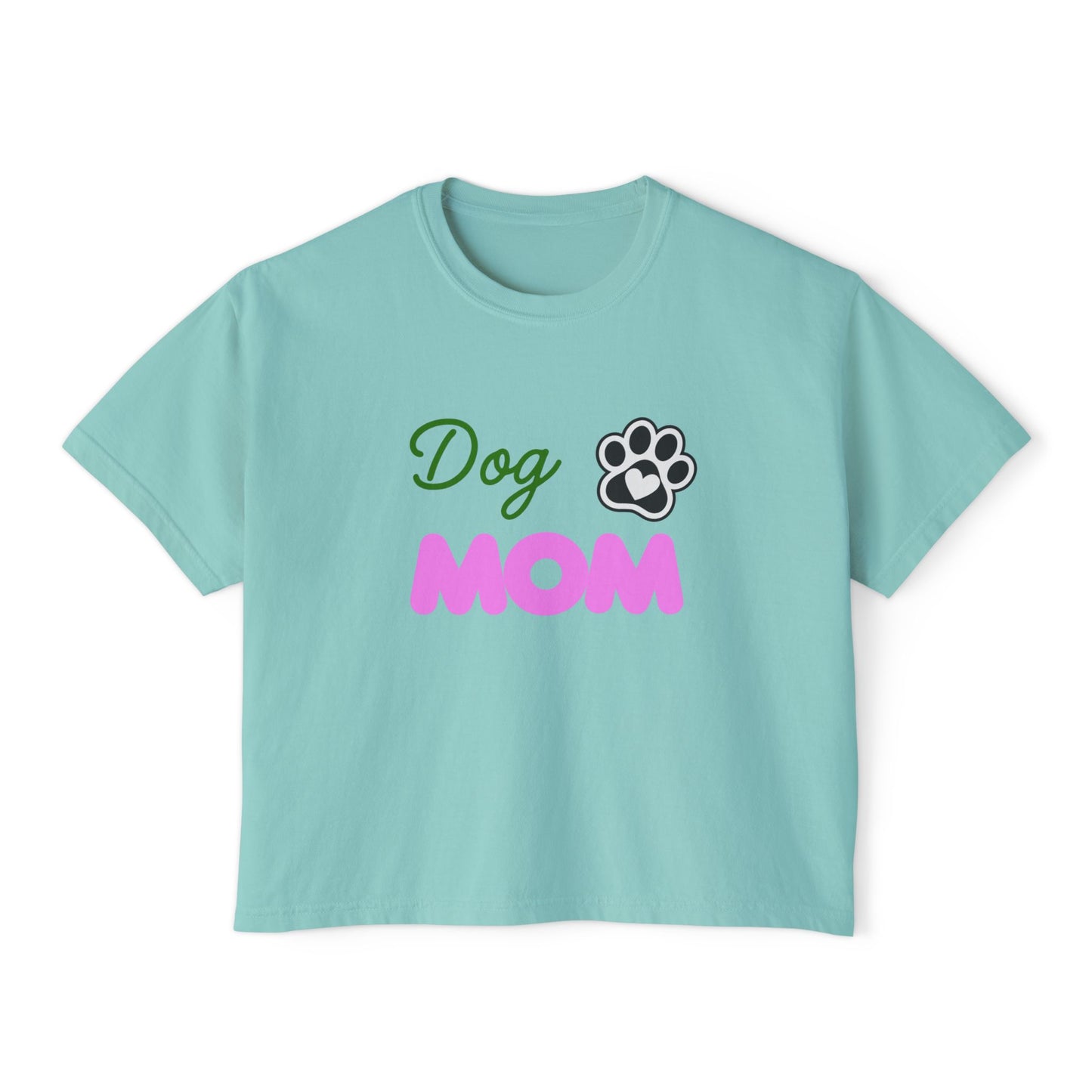 Cute Dog Mom Boxy Tee - Perfect Gift for Pet Lovers