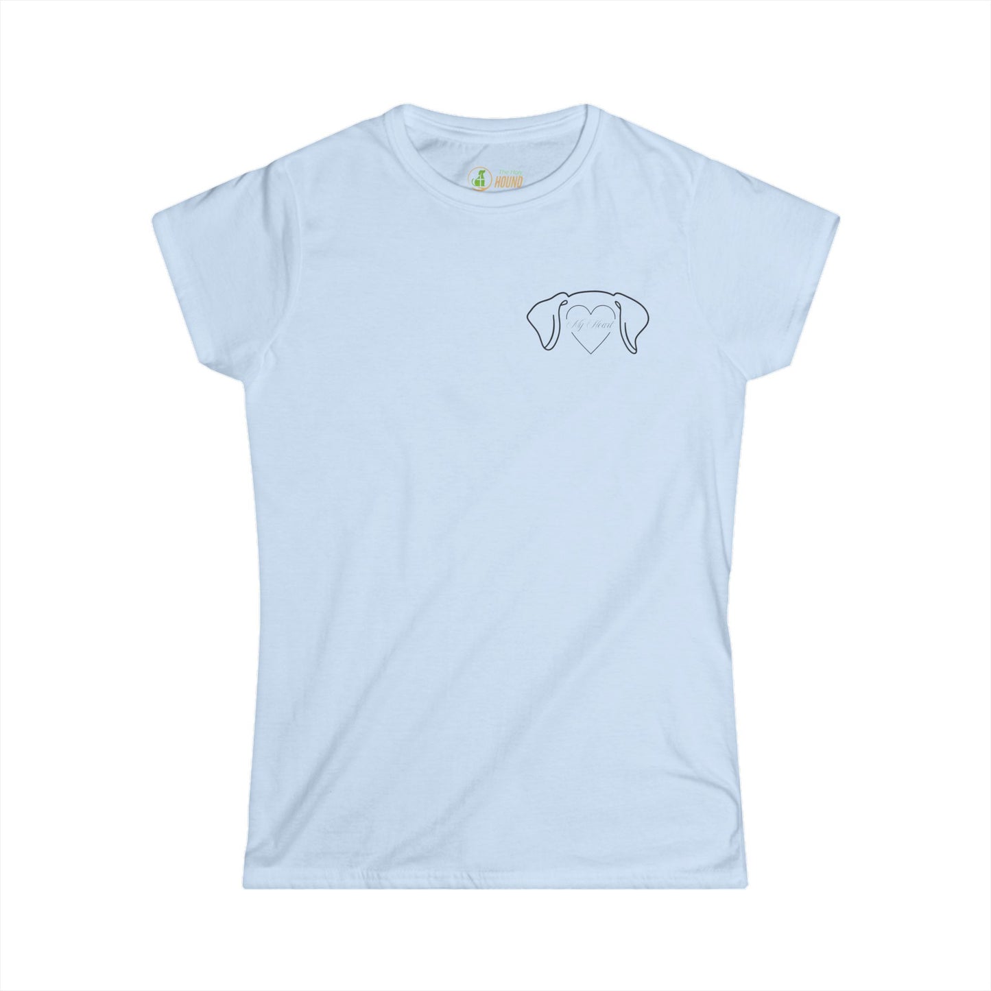 Dog Lover's Heart Women's Softstyle Tee