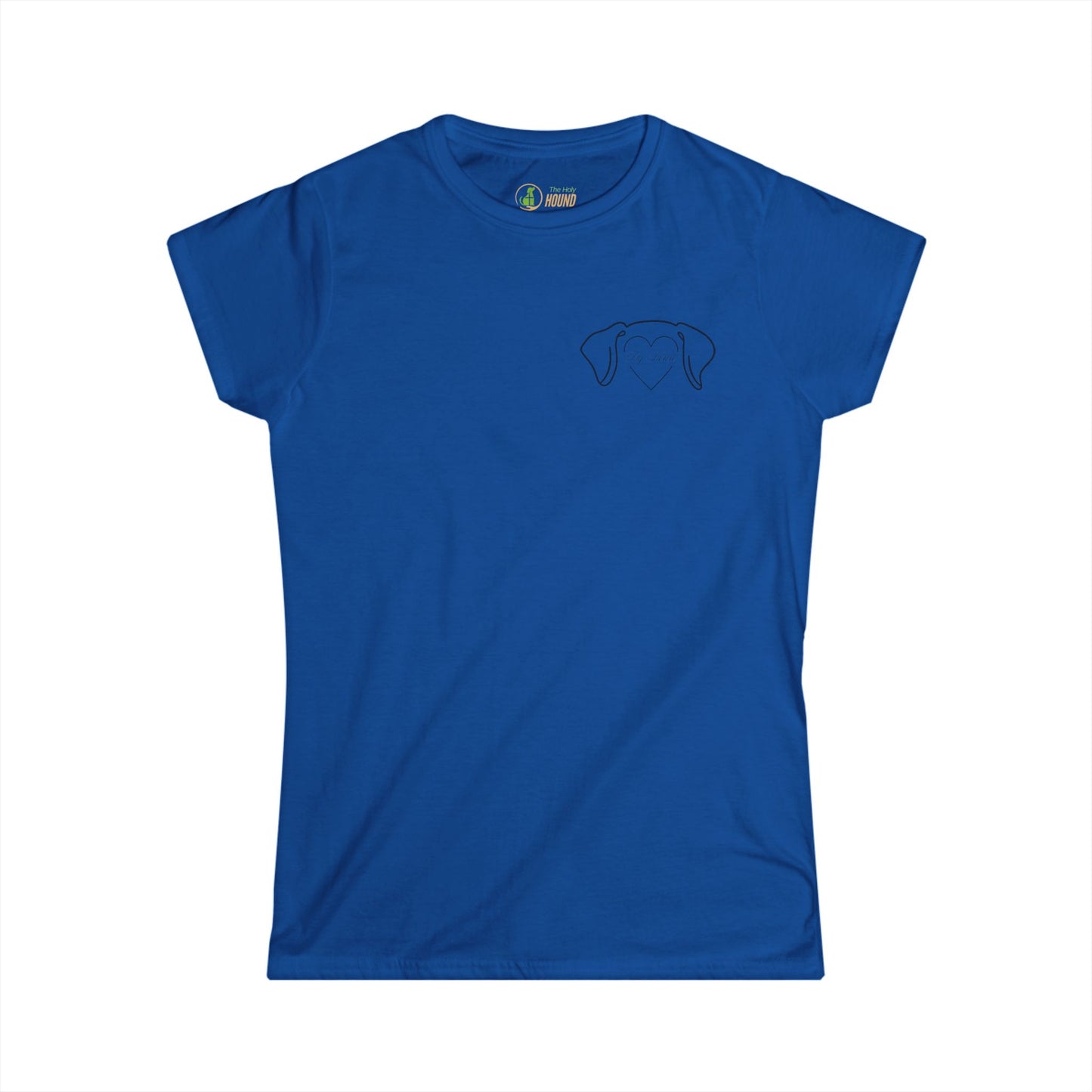 Dog Lover's Heart Women's Softstyle Tee