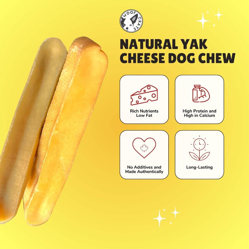 Himalayan Yak Chew Info. Low fat, high protein and calcium, no additives and long lasting. 